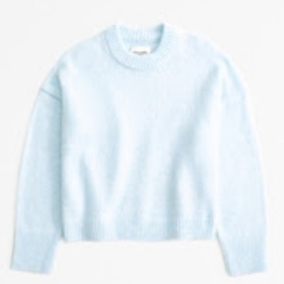 Abercrombie & Fitch Sweaters - Abercrombie & Fitch Light Blue Sweater